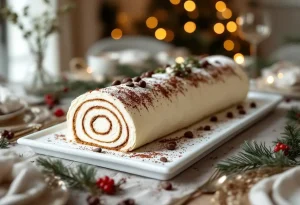Bûche de Noël au tiramisu : la recette sans cuisson qui fait oublier la version classique et peut vraiment sauver votre repas de fête