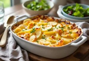 Ce gratin ultra simple pommes-oignons (sans crème), plus gourmand qu’un dauphinois : l’essayer, c’est l’adopter