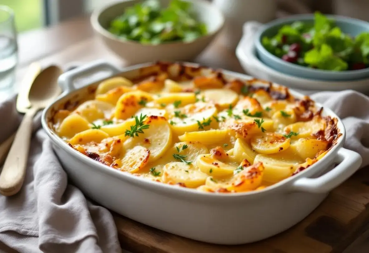 Ce gratin ultra simple pommes-oignons (sans crème), plus gourmand qu’un dauphinois : l’essayer, c’est l’adopter