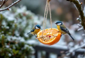 Cet agrume que vous jetez chaque matin peut devenir un refuge précieux pour les oiseaux du jardin cet hiver