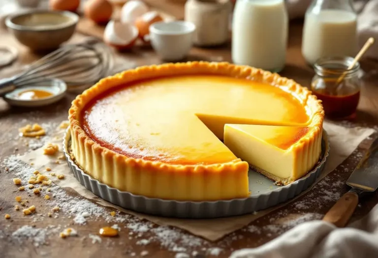 Cette tarte prête en 15 min bluffe tout le monde (encore plus rapide qu’un flan !)