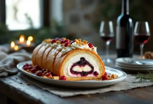 Chambolle-Musigny. Touche signature et produits locaux, la cheffe Maud Salvatori dévoile sa bûche de Noël