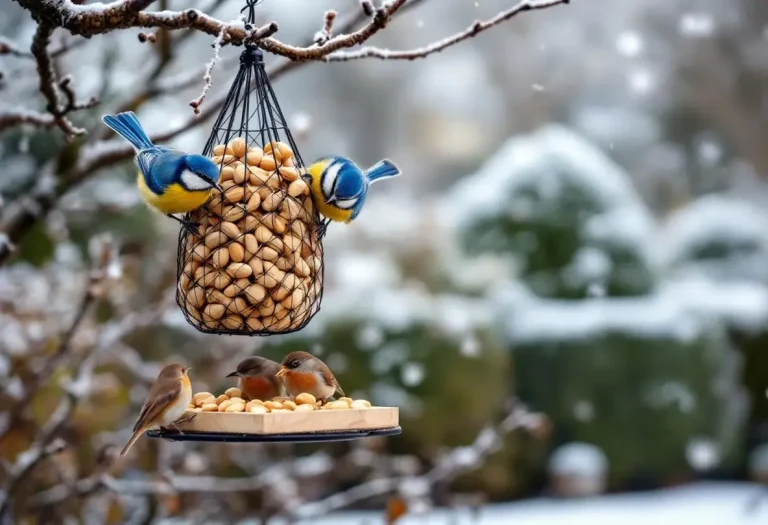 En décembre, ce petit aliment du placard que les jardiniers négligent peut vraiment sauver les oiseaux de leur jardin