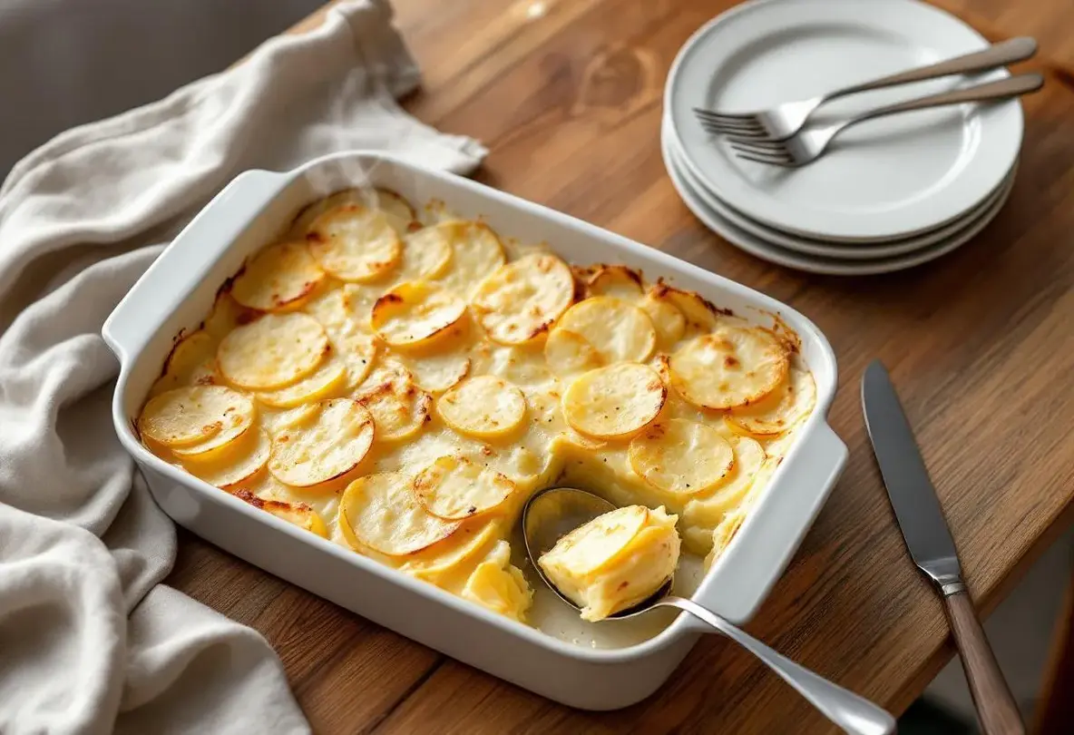 Gratin de pommes de terre prêt en 15 minutes : l’astuce express qui met toute votre famille en fête