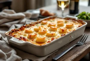 Gratin poireaux–Saint-Jacques : « si simple à faire, mais digne d’un vrai repas de fête »