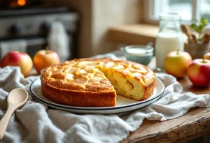 Gâteau pommes-yaourt de grand-mère : moelleux, doré et simple comme un vrai souvenir d’enfance