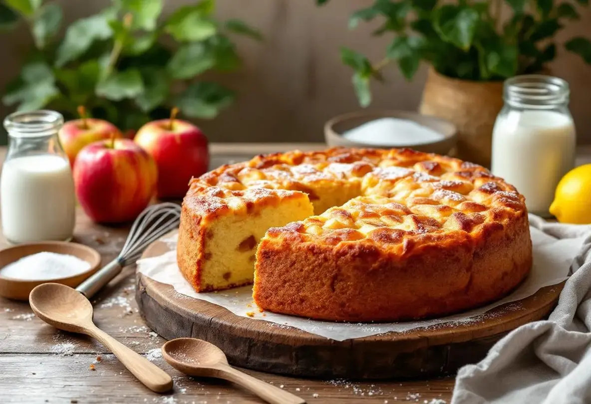 Gâteau pommes-yaourt ultra moelleux : « je n’en rate plus un seul depuis que j’utilise cette astuce de ma grand-mère »
