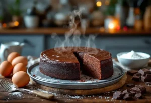Gâteau ultra moelleux prêt en 10 minutes chrono avec seulement 3 ingrédients !