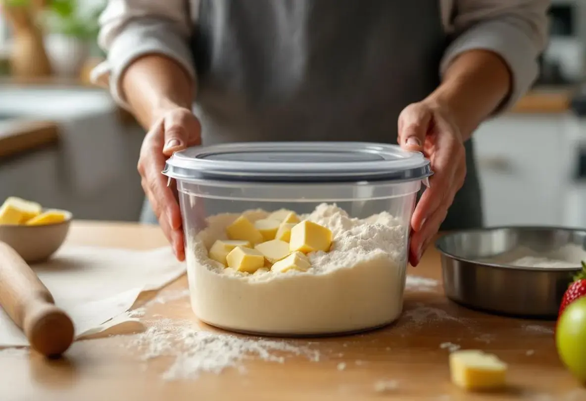 « J’ai découvert cette astuce avec une simple boîte : ma pâte à tarte est prête en à peine 2 minutes ! »