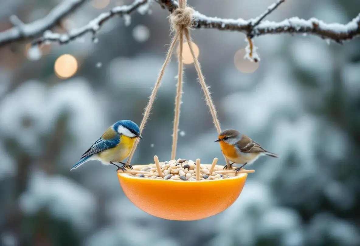 « Je l’ai posée hier, ils sont venus dès ce matin » : cette mangeoire maison à faire en 5 minutes attire tous les oiseaux