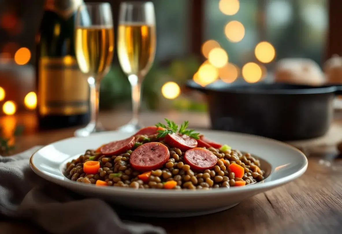 Nouvel an : ce plat de lentilles italien porte-bonheur que le chef Denny Imbroisi prépare pour attirer l'argent