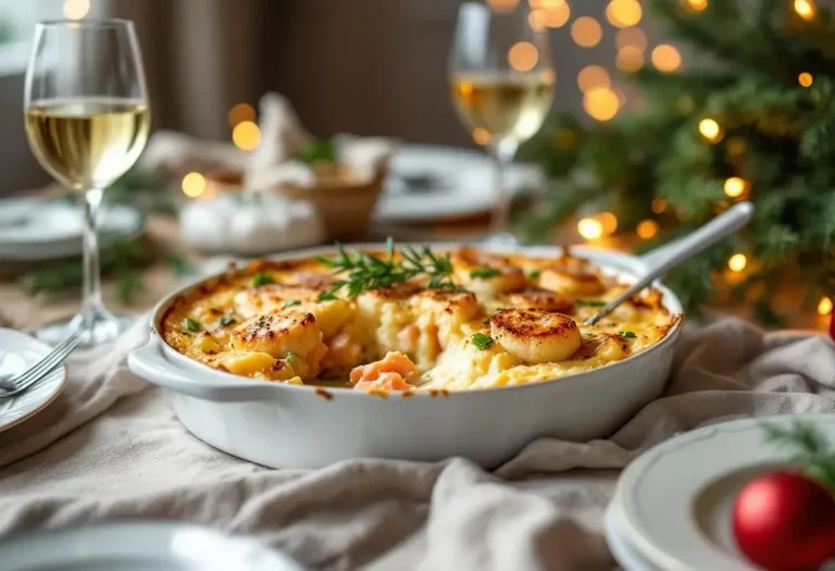 Oubliez la dinde : ce gratin Saumon & Saint-Jacques sera votre plat de Noël idéal