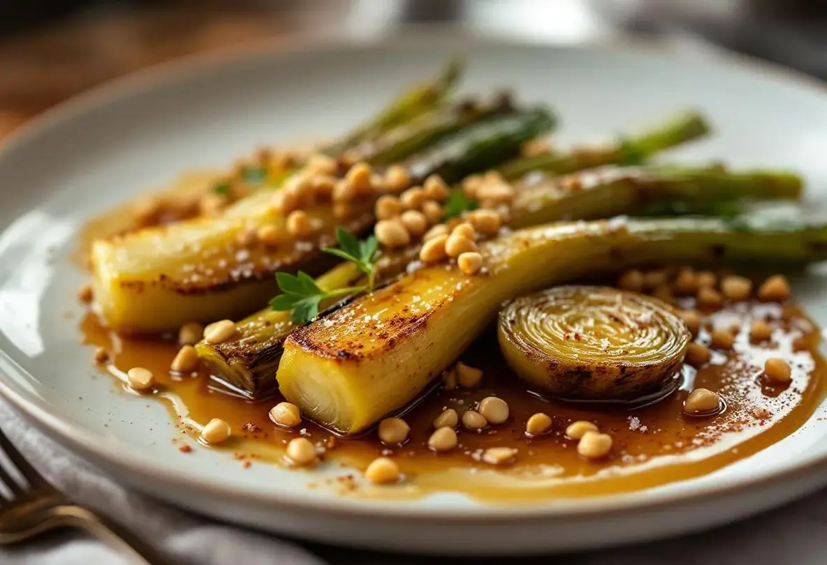 Poireaux : le geste tout simple d’un chef 3 étoiles pour les rendre ultra gourmands en 3 minutes