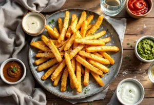 Prêts en 30 minutes, ces sticks de polenta ultra dorés au parmesan changent tout à l’heure de l’apéro ou du dîner