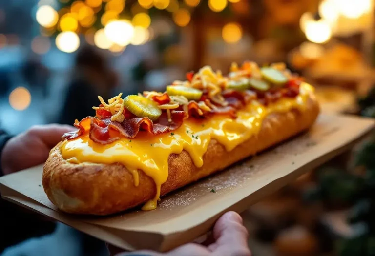 Reproduisez à la maison la baguette raclette des célèbres marchés de Noël