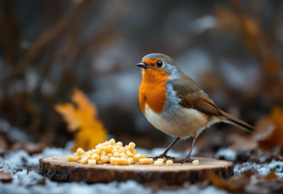 Rouges-gorges au jardin : ce soir, sortez dehors cet aliment de base à 3 centimes que presque tous les jardiniers oublient