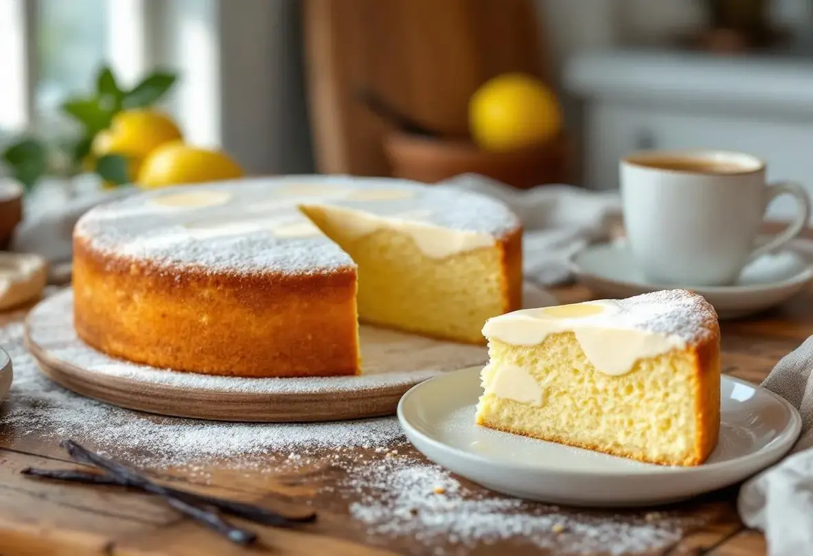 Torta nua italienne : la recette de ce gâteau nuage à la crème pâtissière, un vrai délice