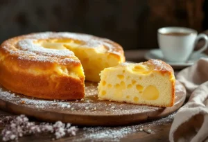 Torta nua italienne : la recette de ce gâteau ultra moelleux, texture nuage à la crème pâtissière, un vrai délice !