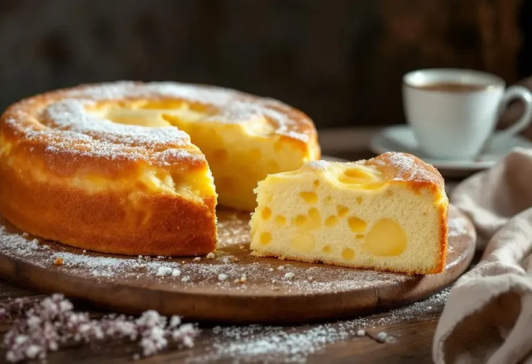 Torta nua italienne : la recette de ce gâteau ultra moelleux, texture nuage à la crème pâtissière, un vrai délice !