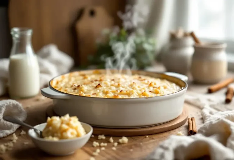 Ce riz au lait lentement infusé au four devient une douceur ultra fondante qui fait fondre les grands et les petits