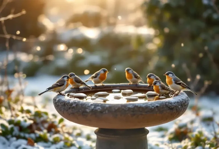 Cet objet du quotidien validé par la LPO empêche l’eau des oiseaux du jardin de geler tout l’hiver, sans aucune électricité