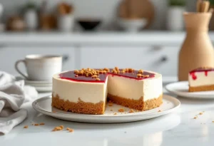Cheesecakes sans cuisson aux spéculoos : une crème légère, ferme et inratable