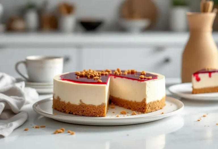 Cheesecakes sans cuisson aux spéculoos : une crème légère, ferme et inratable