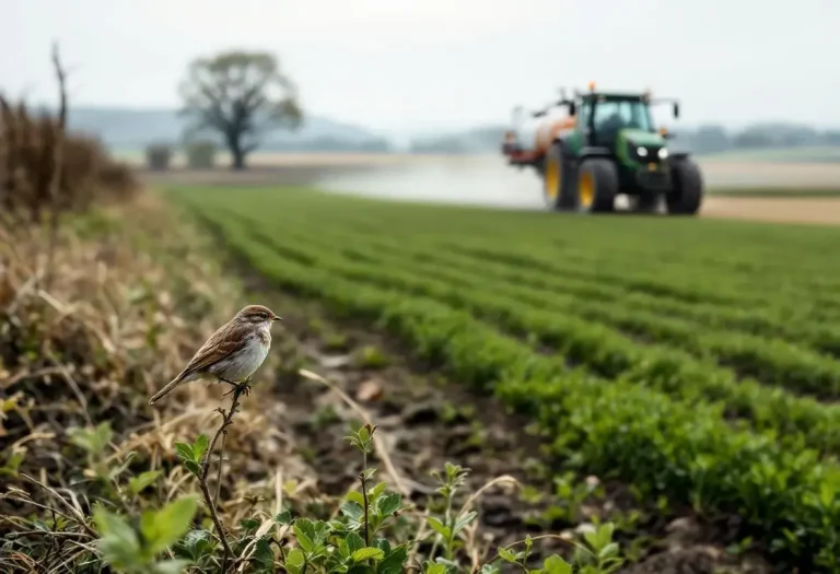 Comment les produits phytos impactent la survie des populations d’oiseaux