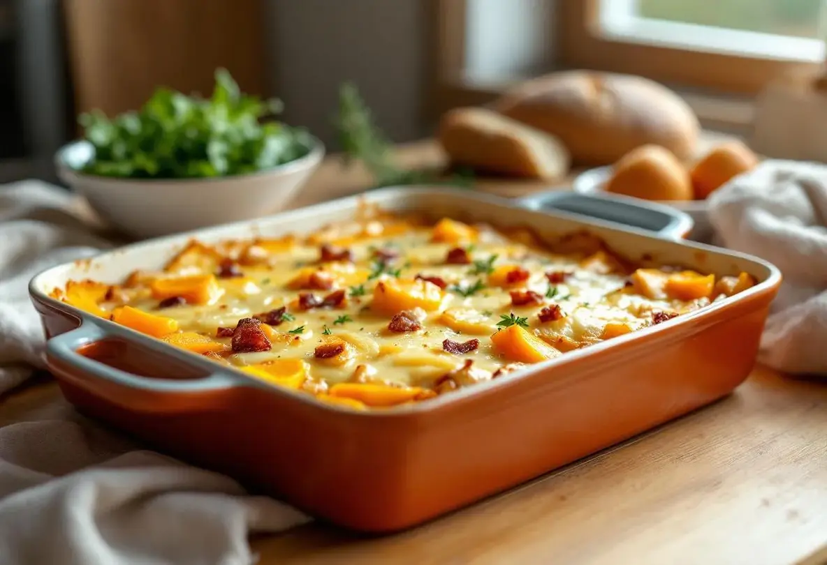 Courgiflette à la butternut : le gratin façon tartiflette, si simple et ultra fondant