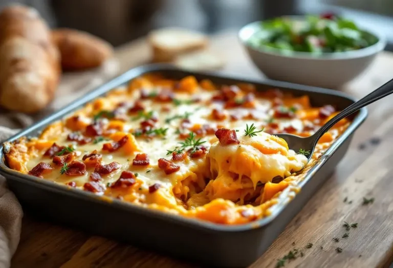 Courgiflette à la butternut : le gratin façon tartiflette, si simple et ultra fondant à partager