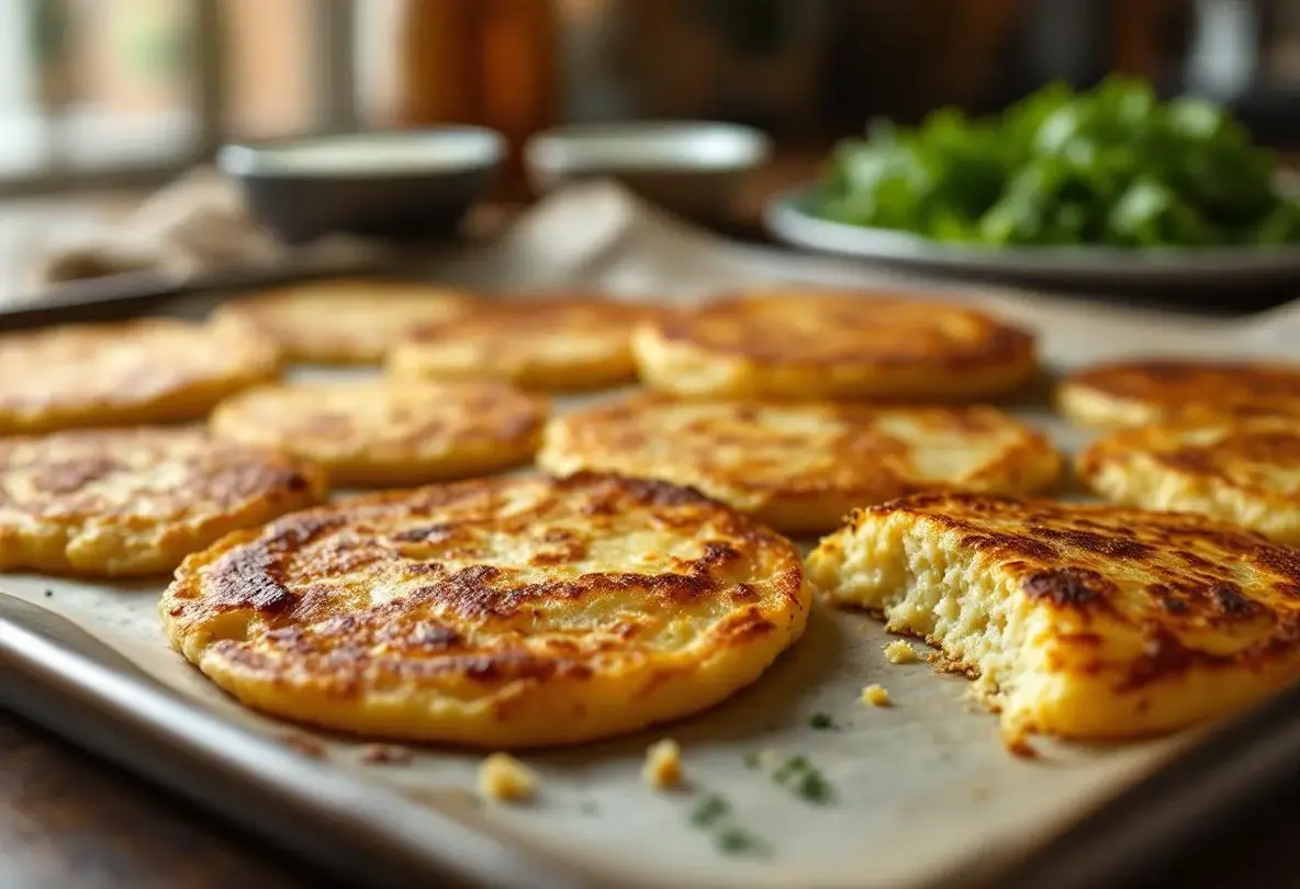 Croustillant doré et parfum d’enfance : la recette express de galettes de pommes de terre au four pour régaler toute la famille sans une goutte d’huile