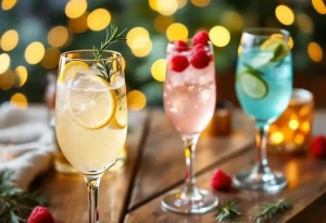 Idées de cocktails : 3 recettes au Champagne pour un apéritif pétillant et vraiment très festif