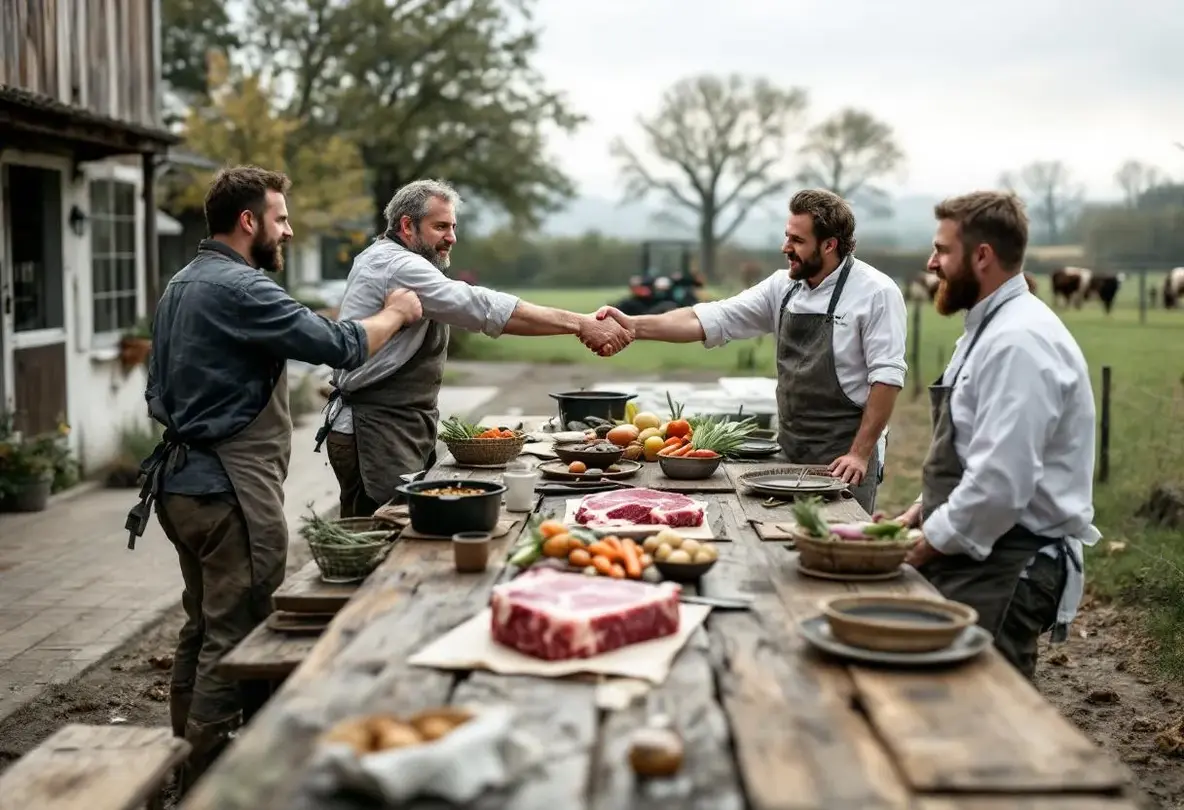 "La France a besoin d'eux": Glenn Viel, Jacques Marcon, Marc Veyrat... ces grands chefs affichent leur soutien aux agriculteurs