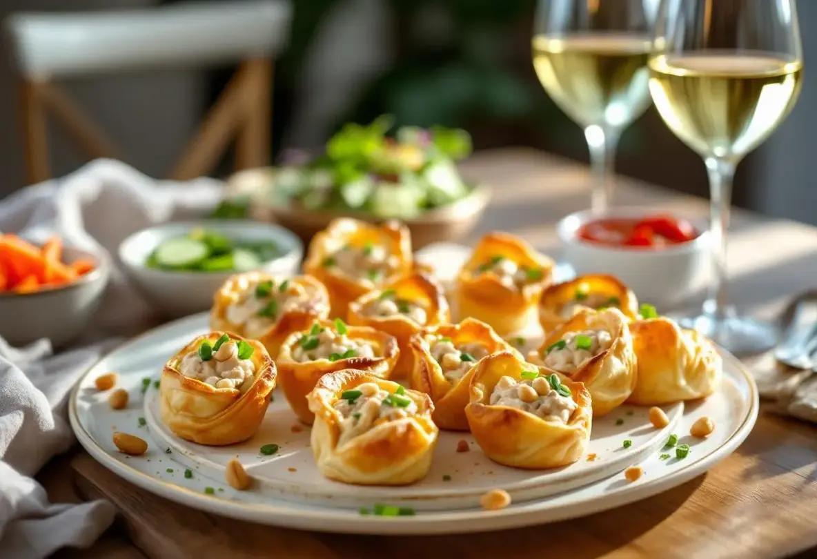 Mini feuilletés apéro au thon et Boursin, une idée toute simple qui régale tout le monde