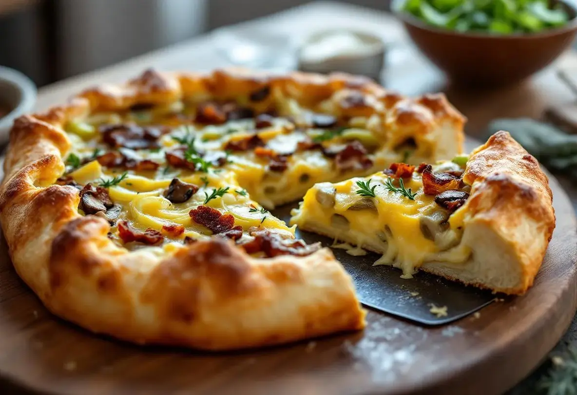 “Même les enfants ont adoré” : cette tarte rustique poireaux-comté va ravir les papilles de toute la famille !