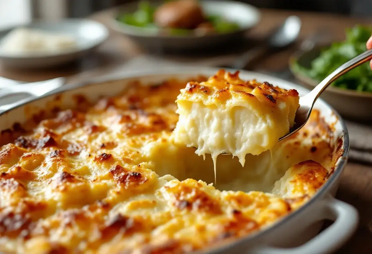 Mon accompagnement qui fait toujours sensation : le gratin dauphinois, à préparer la veille sans stress !