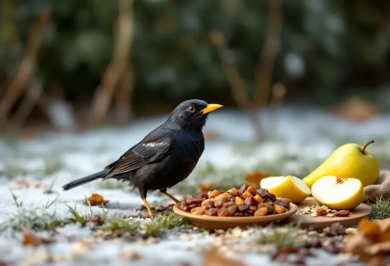 Pourquoi les merles désertent vos mangeoires quand le froid arrive (et comment vraiment les nourrir)