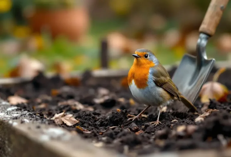 Quelle est la véritable signification de la présence d'un rouge-gorge dans mon jardin ?