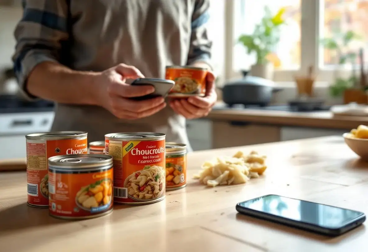 Rappel d’urgence chez Intermarché, Auchan, Leclerc et d'autres enseignes pour des boîtes de choucroute potentiellement altérées