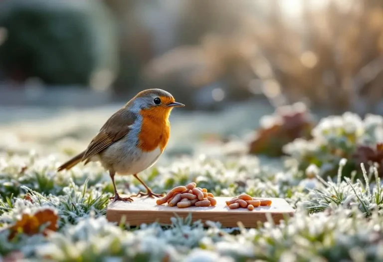 Rouges-gorges : ces deux aliments tout simples au jardin cet hiver les font revenir encore et encore chez vous