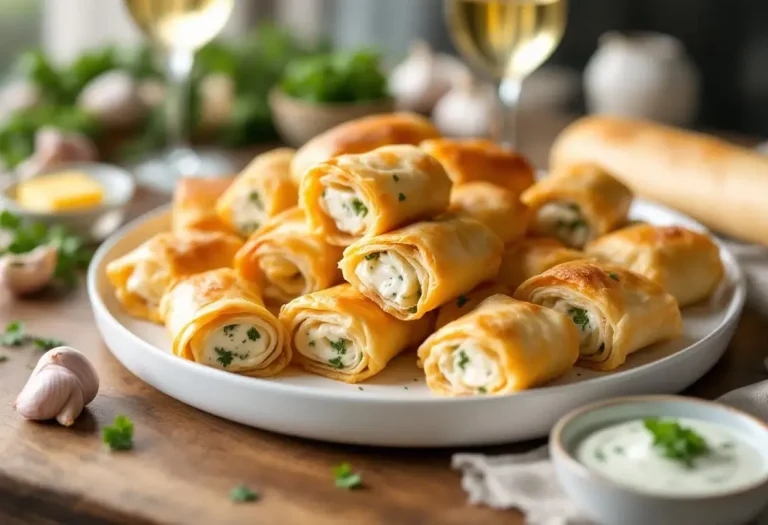 Roulés croustillants express : l'apéro parfait prêt en 15 minutes