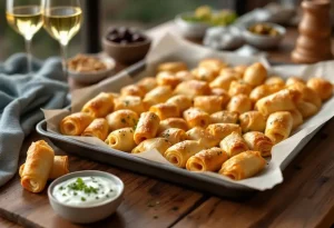 Roulés croustillants express : l'apéro ultra gourmand prêt en 15 minutes