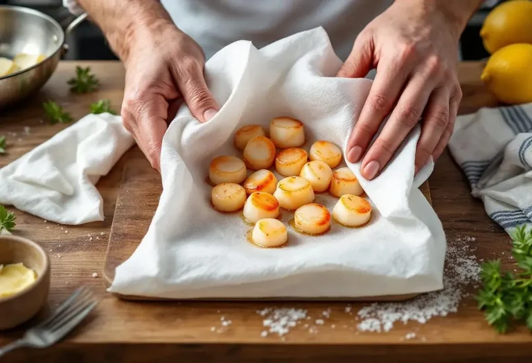 Saint-Jacques : cette étape souvent oubliée gâche votre cuisson, même les grands chefs la respectent