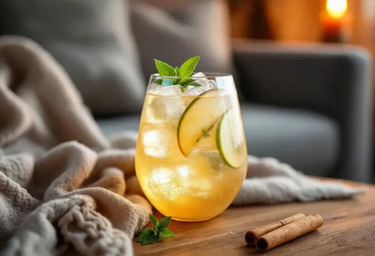 Un jour, un cocktail : Hugo St-Germain en apéritif d’hiver chaleureux