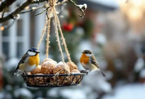 Vos restes de fêtes peuvent nourrir les oiseaux cet hiver (et c’est vraiment très facile)