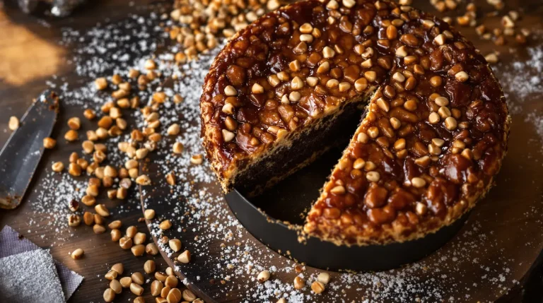 C'est la nouvelle recette qui fait fureur cet hiver : le gâteau noisettes-chocolat à la croûte ultra craquante (et vraiment facile)