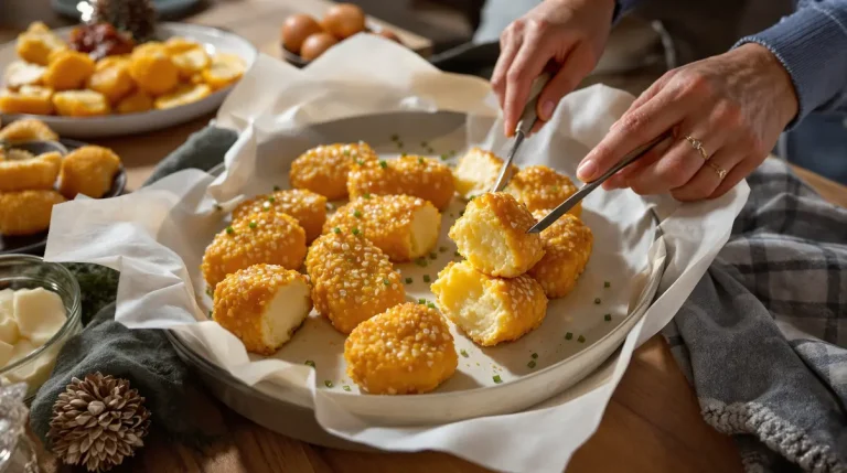 « J’en fais à chaque apéro d’hiver » : les croquettes de chou-fleur dorées au four, ultra légères, très savoureuses et prêtes en 30 minutes